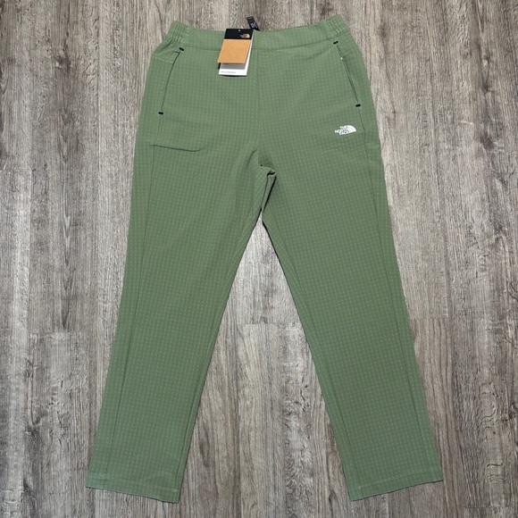 The North Face Tekware FlashDry Pants Green Mens Medium NWT